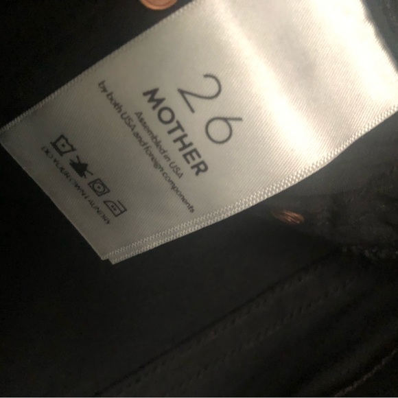 MOTHER peg slit pencil skirt size 26 - Picture 5 of 8